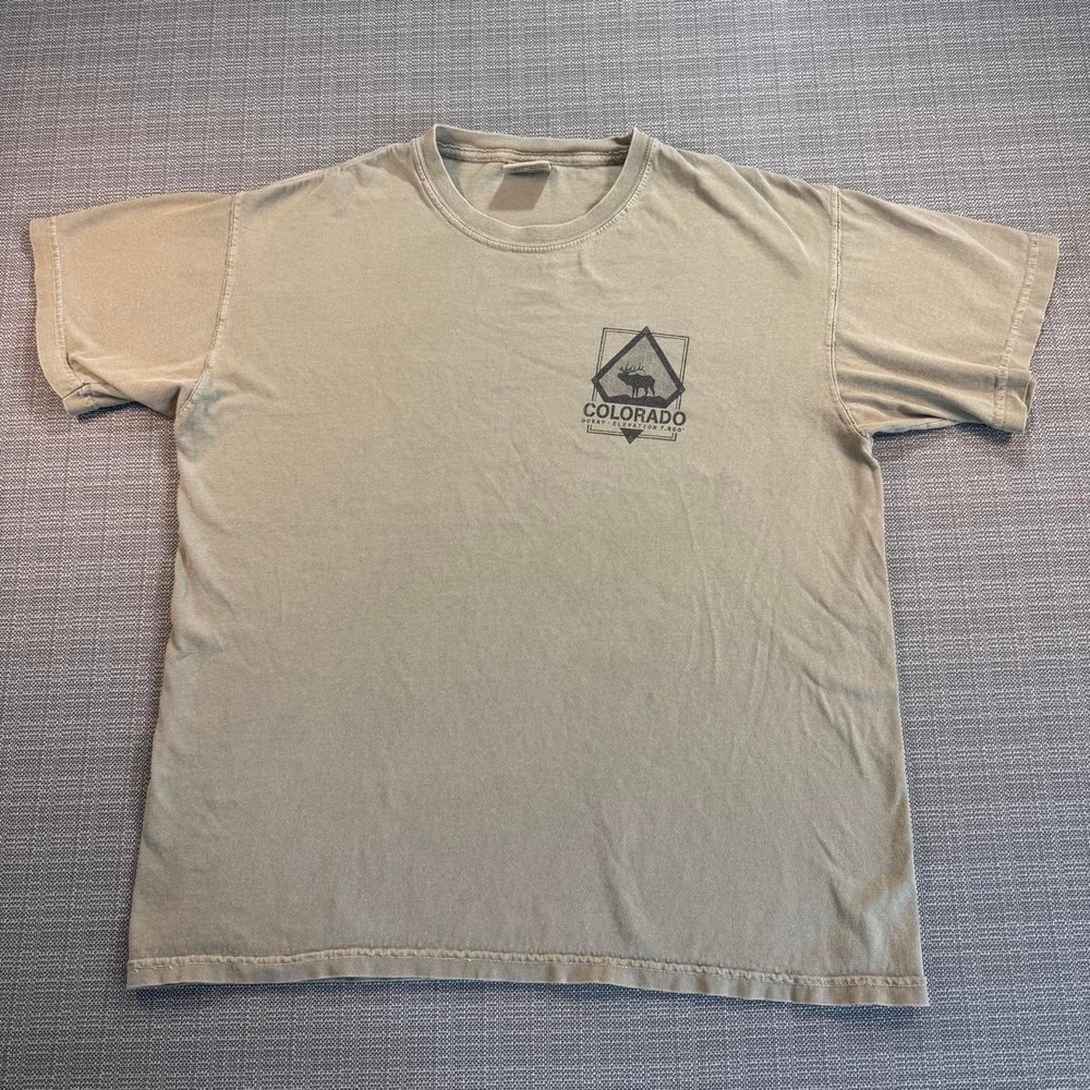 Comfort Colors Colorado Cotton T-Shirt Men's size L.